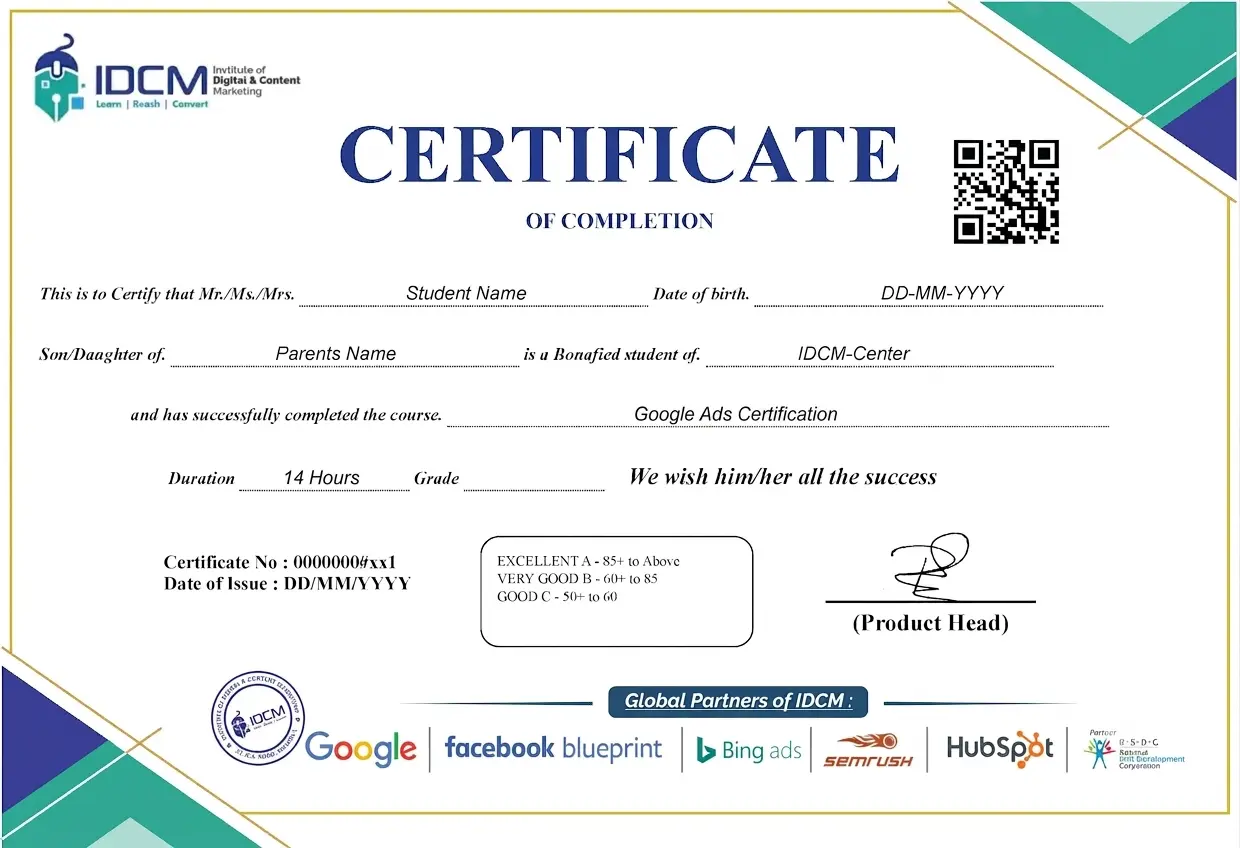 Google Ads Certification