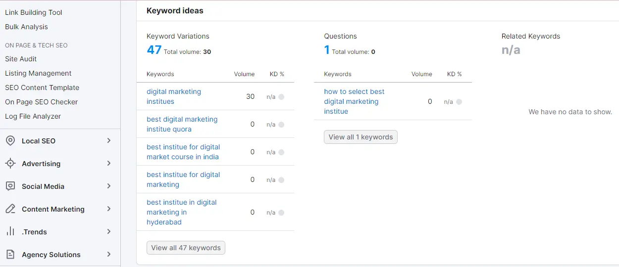 Keyword Research Tool For Local SEO