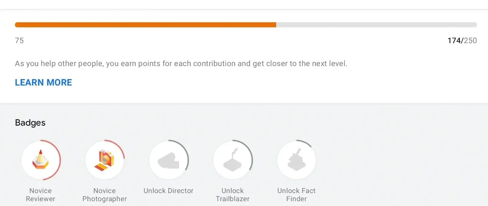 Points and Badges Of Local SEO Guide Program