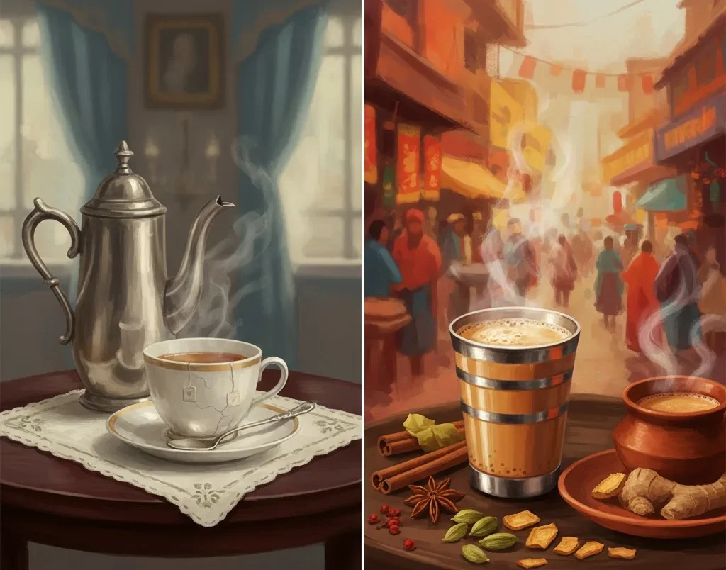 Tea was British, but Chai was Indian