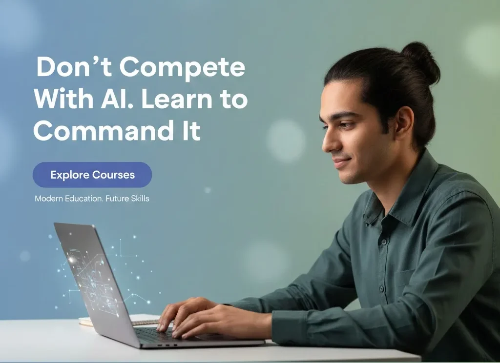 Don't Compete with AI. Learn to Command It