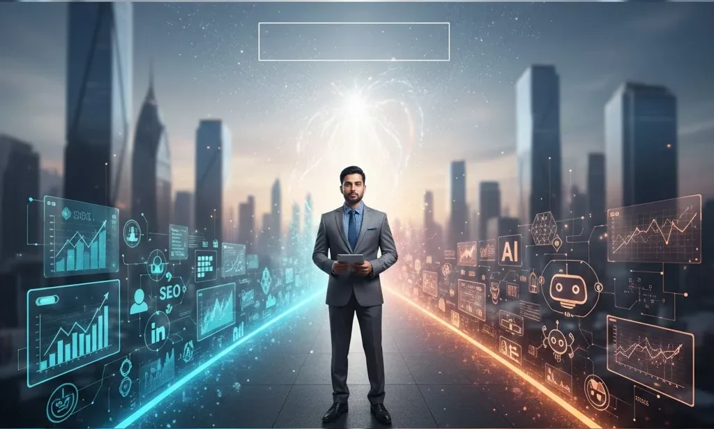 standing at a career crossroads