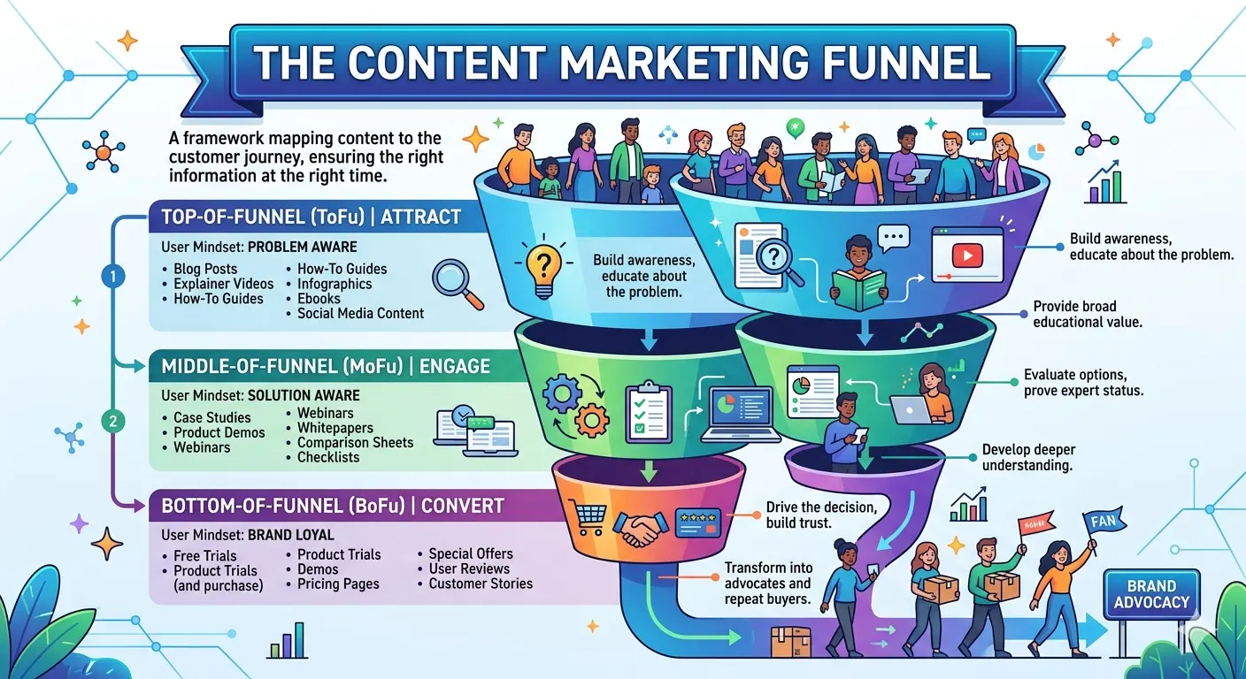 The Content Marketing Funnel