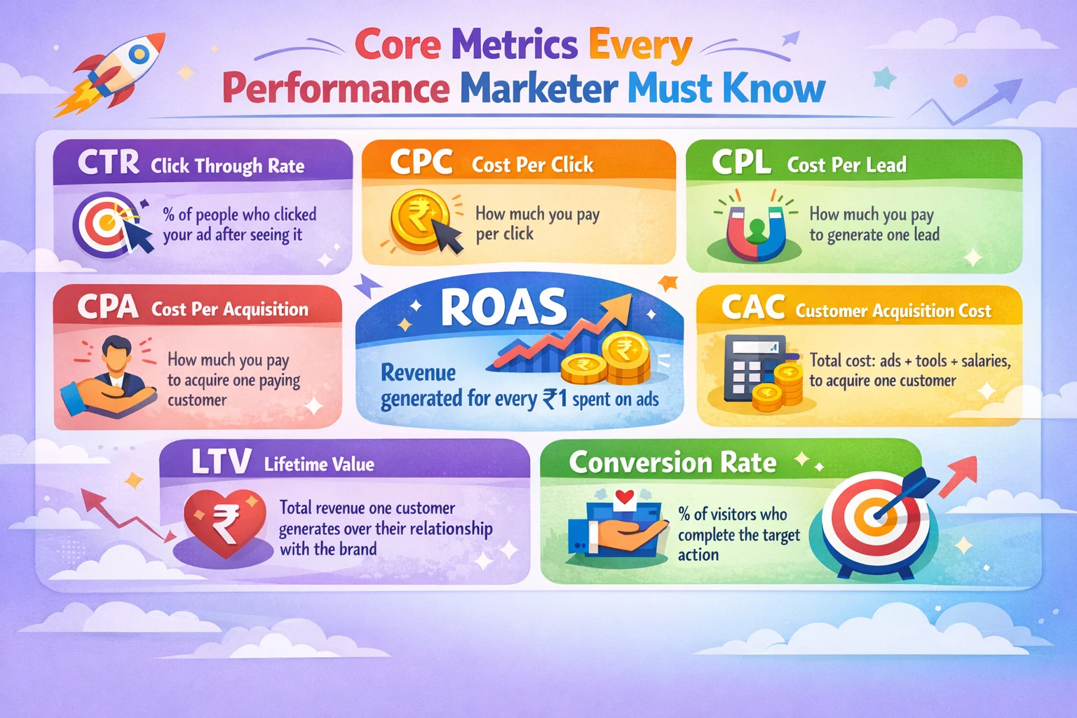 Core metrics for Result based marketing