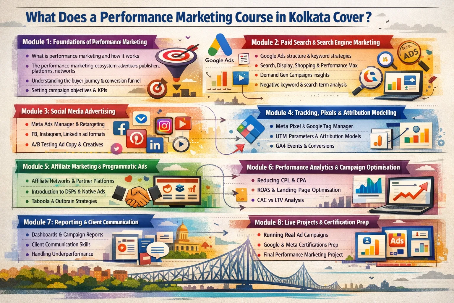 Performance marketing course overview in Kolkata