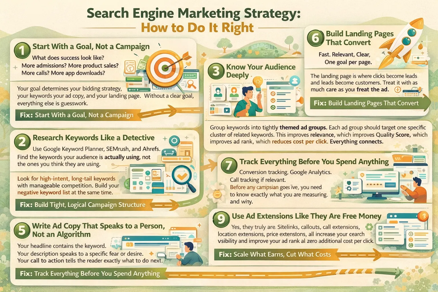Search engine marketing strategy