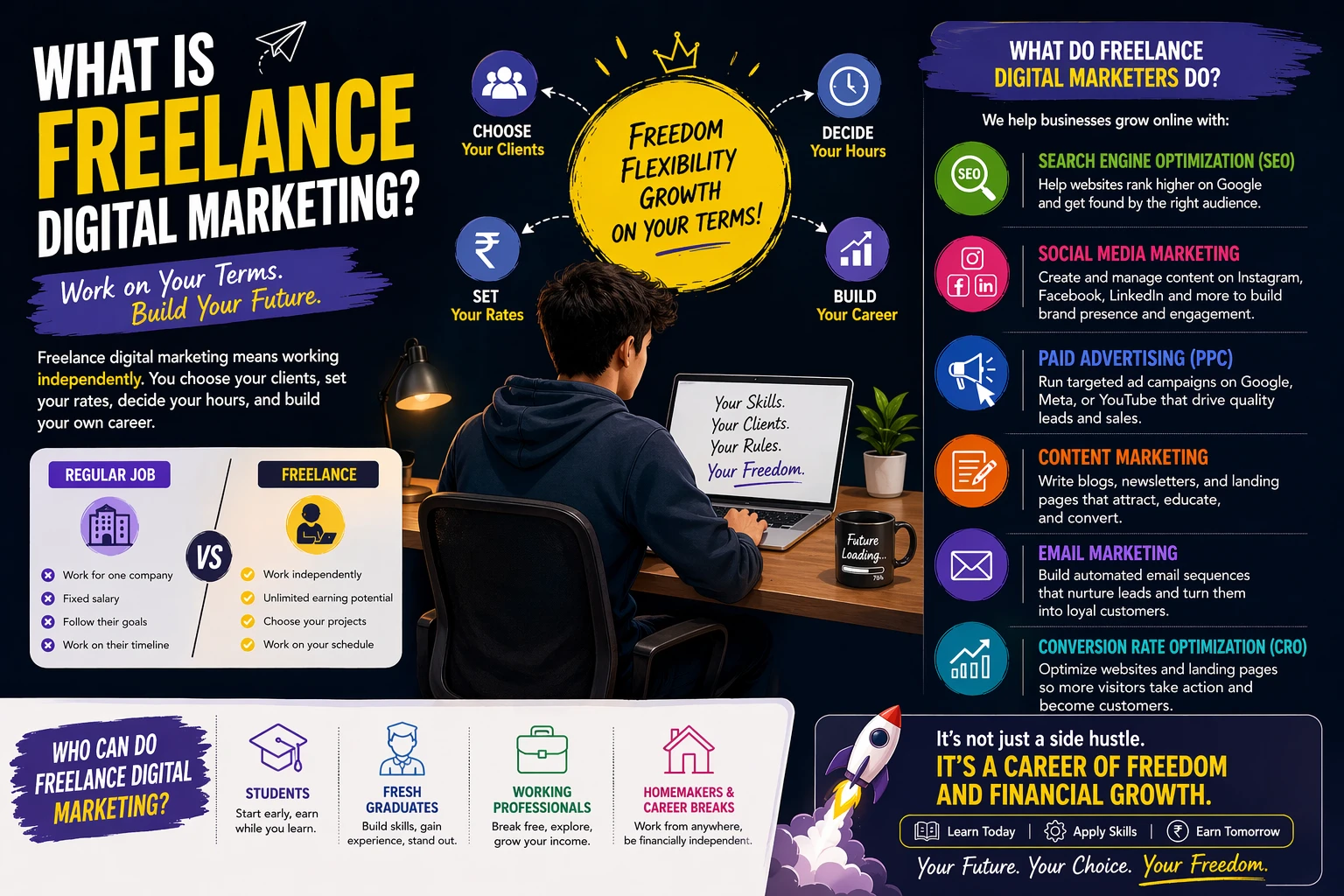What is freelance digital marketing