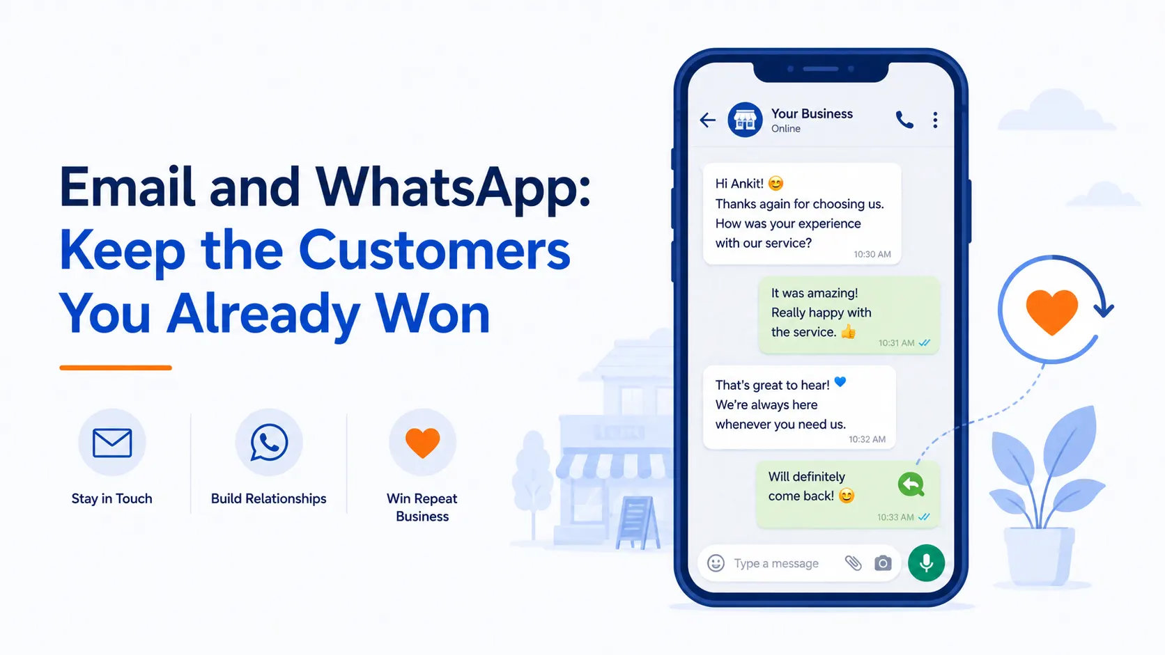 Email and WhatsApp: Keep the Customers You Already Won