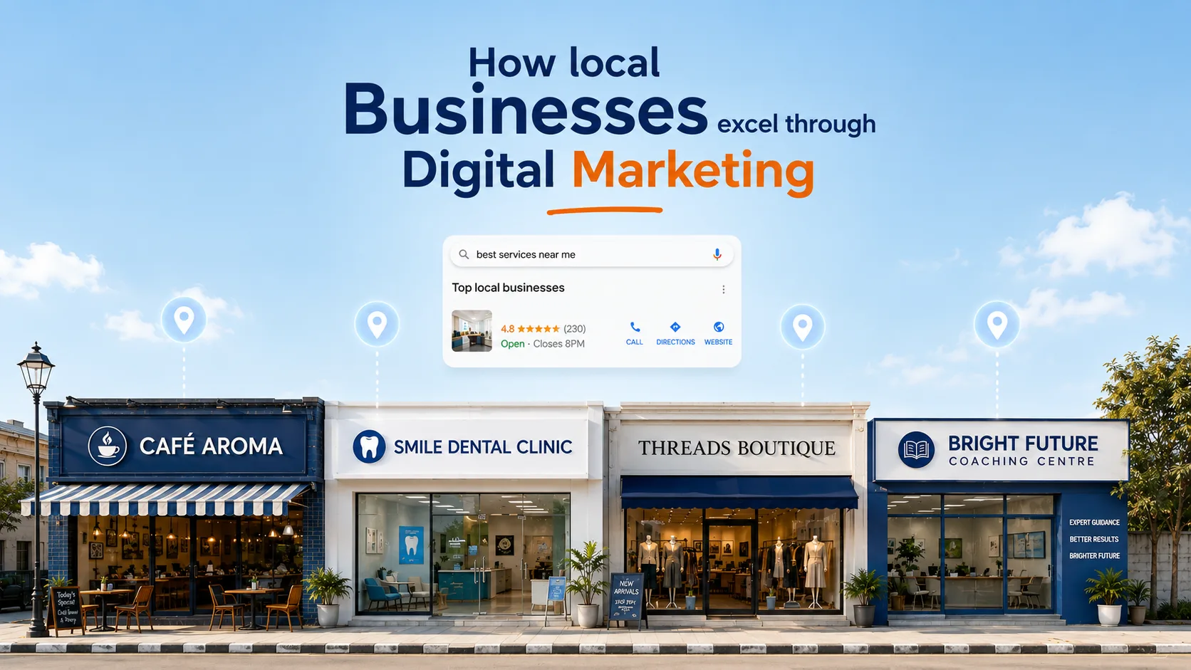 How local Businesses excel through Digital Marketing