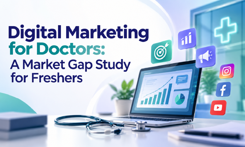 Digital Marketing for Doctors: A Market Gap Study for Freshers