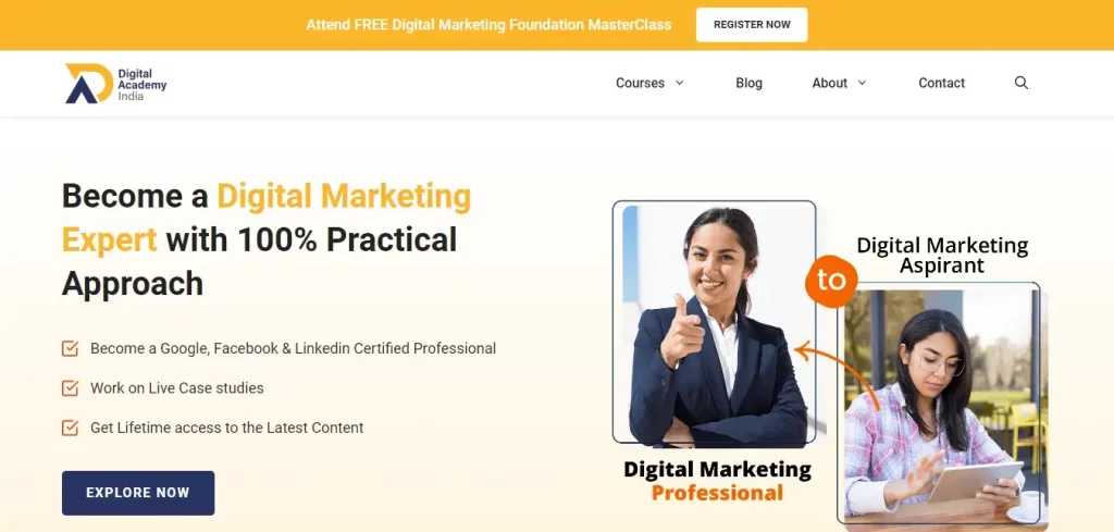 Digital Academy Digital Marketing Course