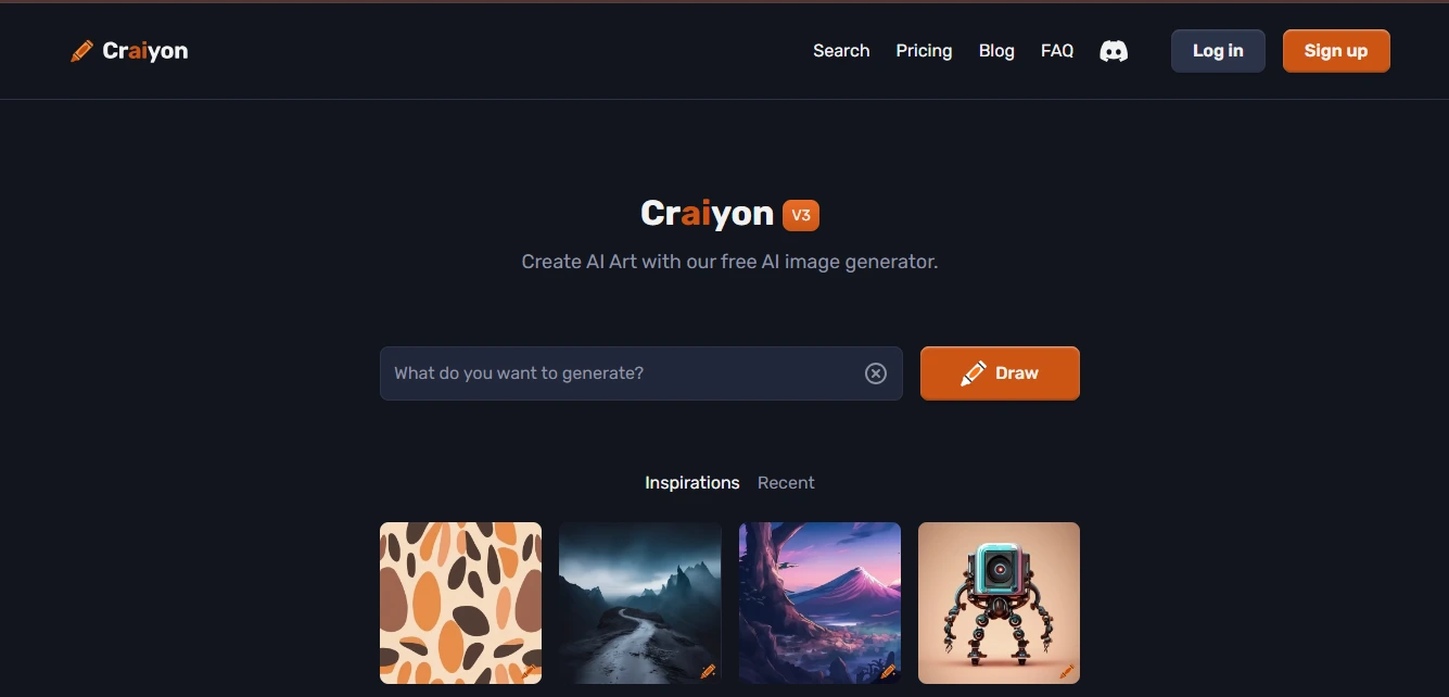 Craiyon Free AI Image Generator